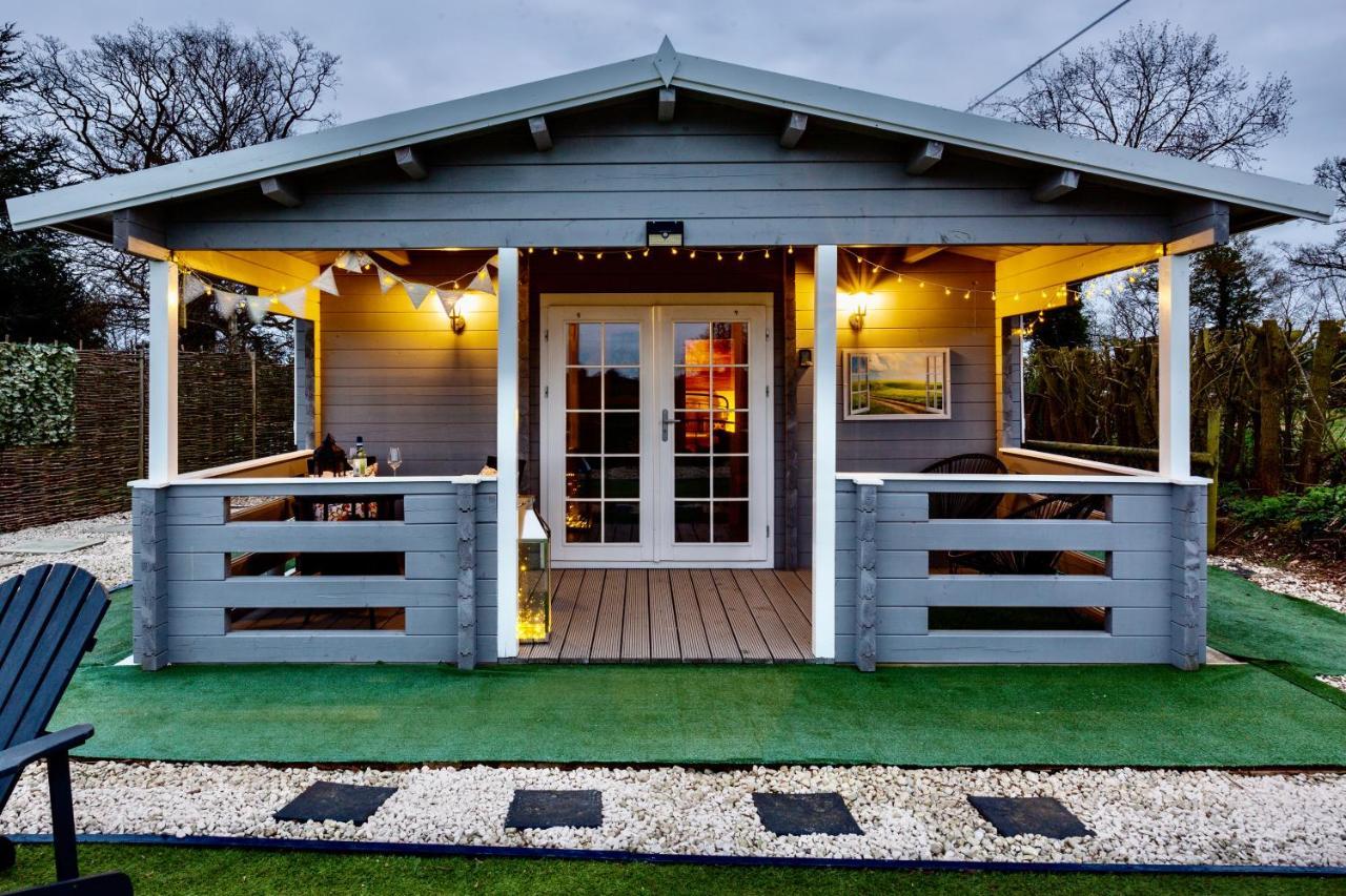 Sunset Log Cabin Sudbury (Suffolk) Exterior foto